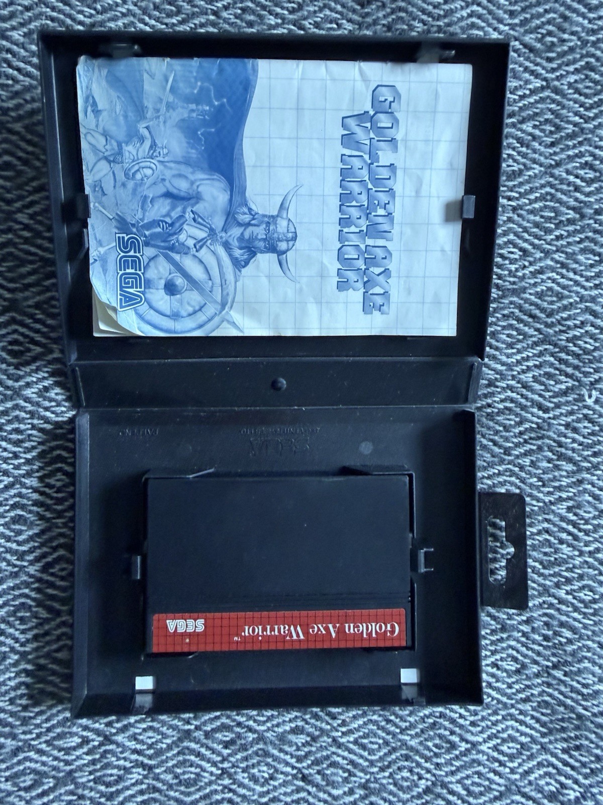 Master System GOLDEN AXE WARRIOR Authentic Cart Sega PAL REGION FREE