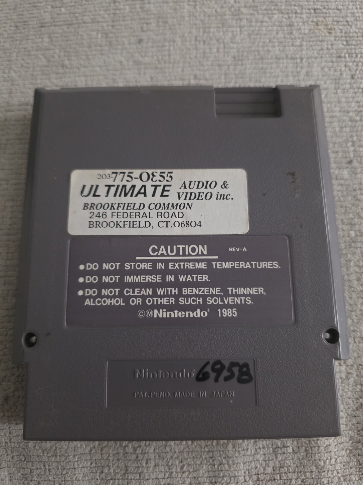 Bubble Bobble Nintendo NES Authentic Cartridge Only Tested & Working