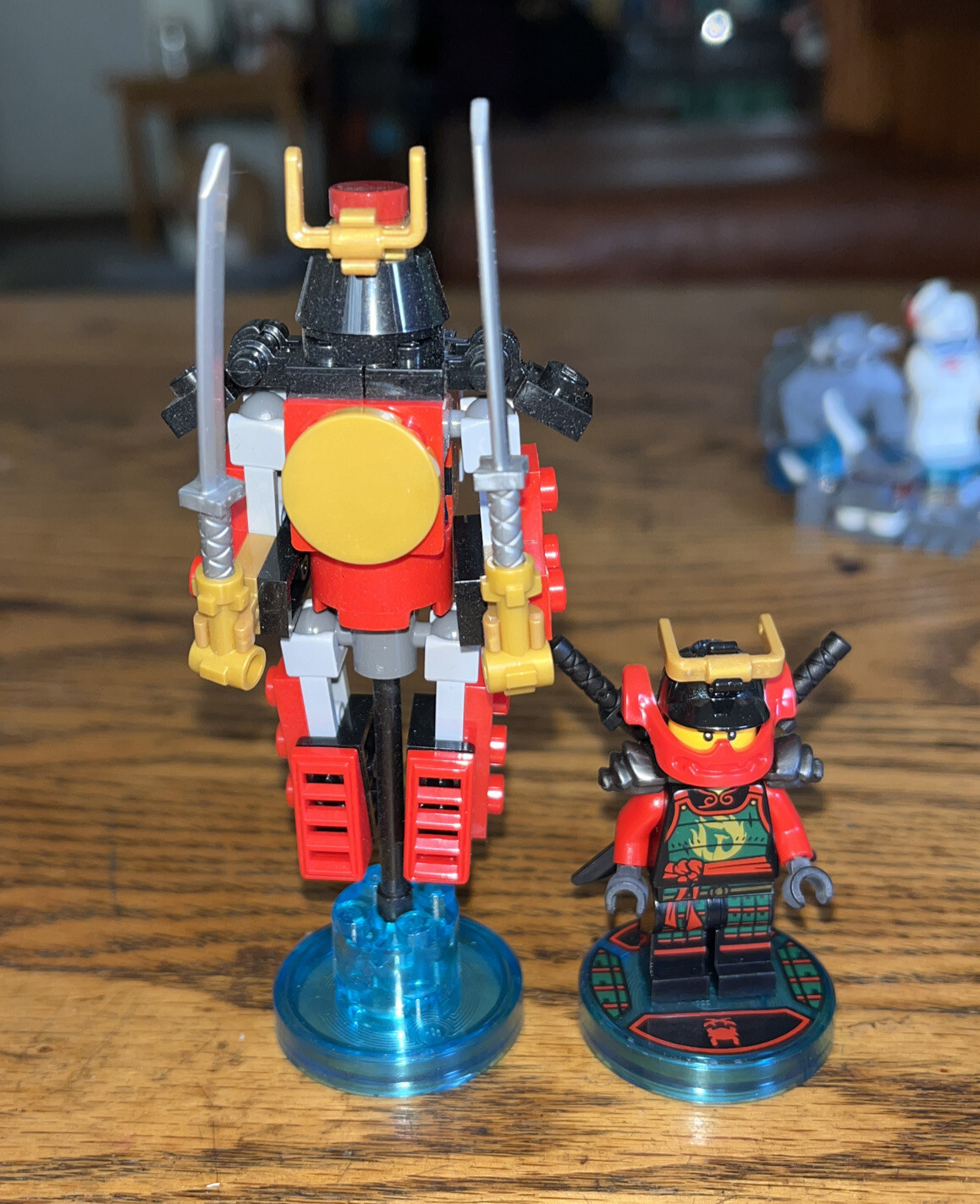 LEGO Dimensions 71216 Ninjago Nya Fun Pack Samurai Mech Nya Samurai Mech