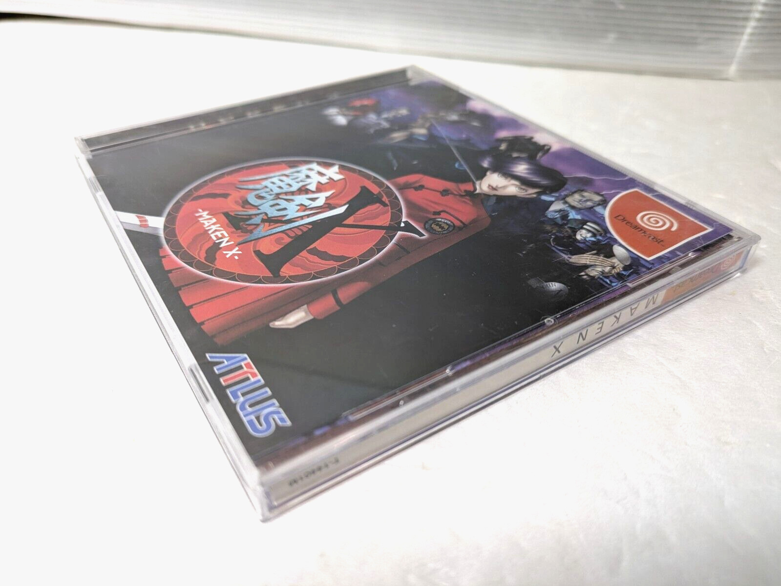 MAKEN X Dreamcast Sega DC Japan manual Obi