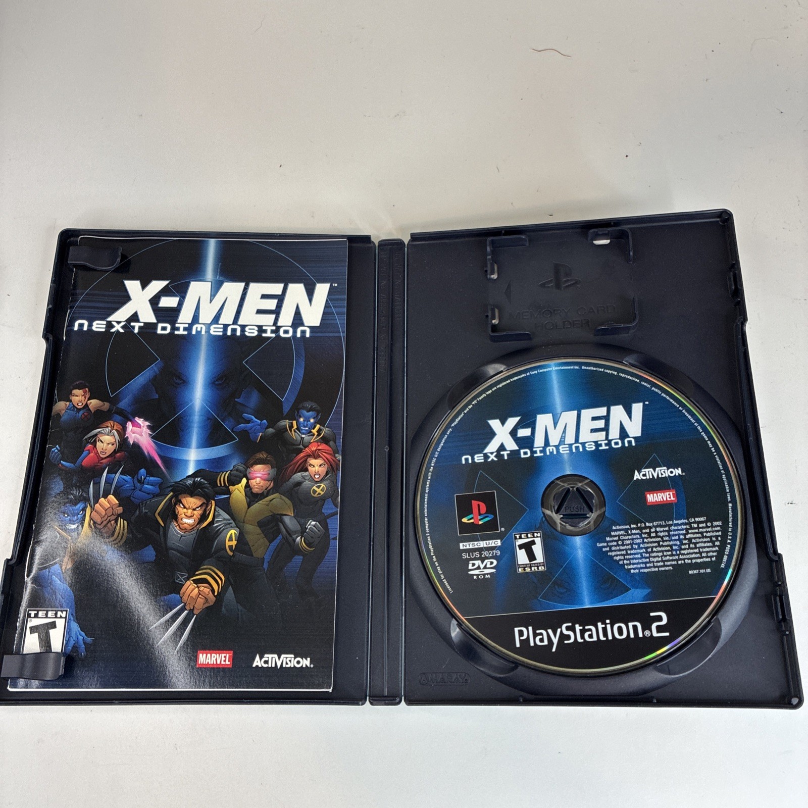 X-Men Next Dimension PlayStation 2 PS2 Complete With Manual CIB Tested & Clean