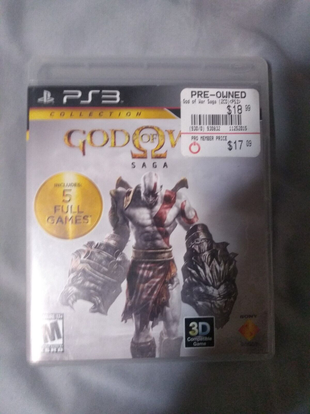God of War Saga (Sony PlayStation 3, 2012)