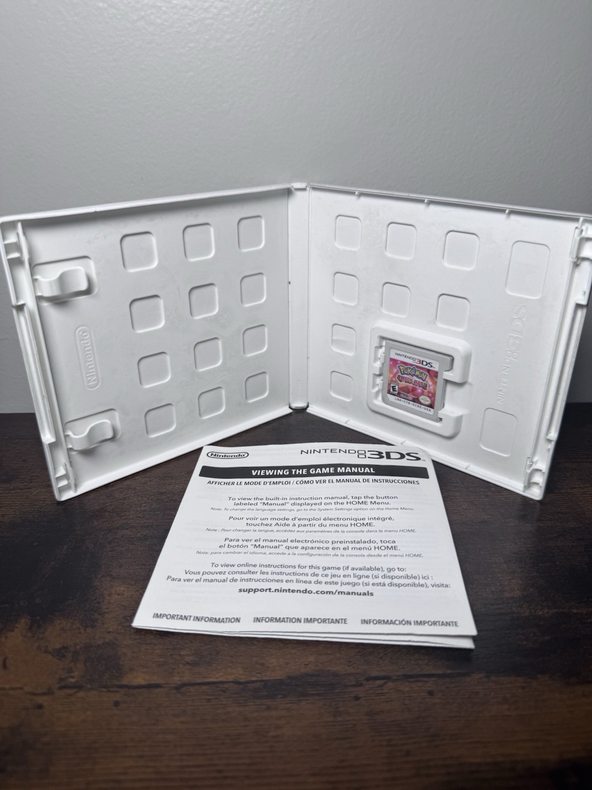 Pokémon Omega Ruby Nintendo 3DS CIB Complete Authentic Tested Working