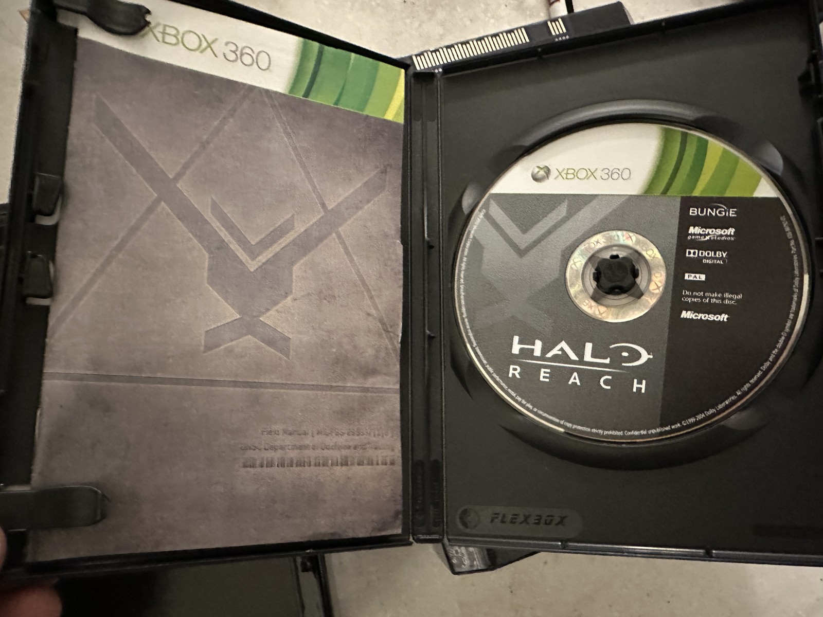 Halo Reach Limited Edition Xbox 360 PAL Complete with Journal & Black Box