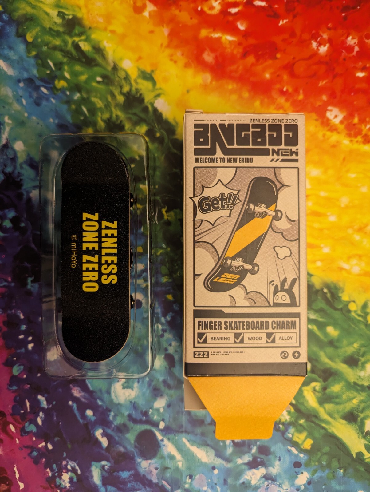 ZZZ Zenless Zone Zero Bangboo Finger Skateboard Charm