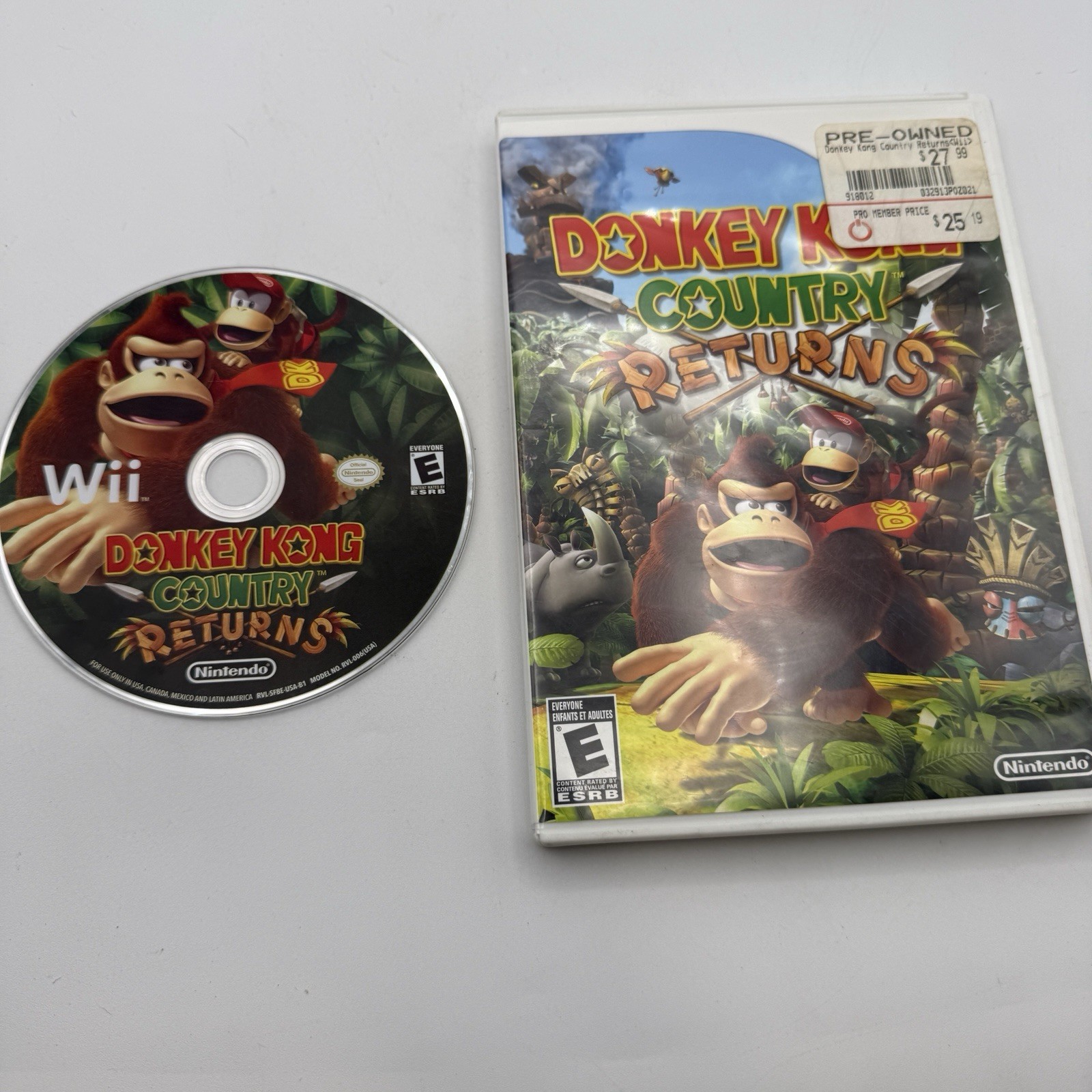Donkey Kong Country Returns – Nintendo Wii