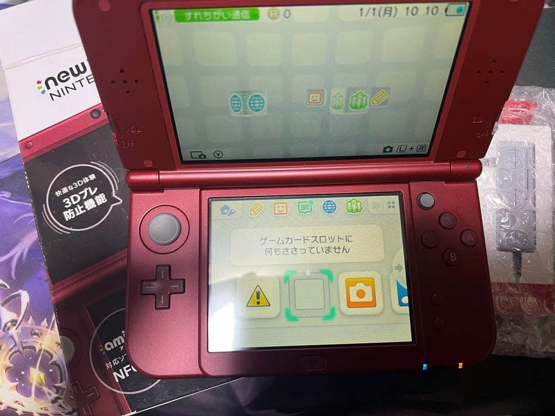 3DS/2DS/DS Nintendo3Ds Ll Metallic Red Body New3Dsll Japan