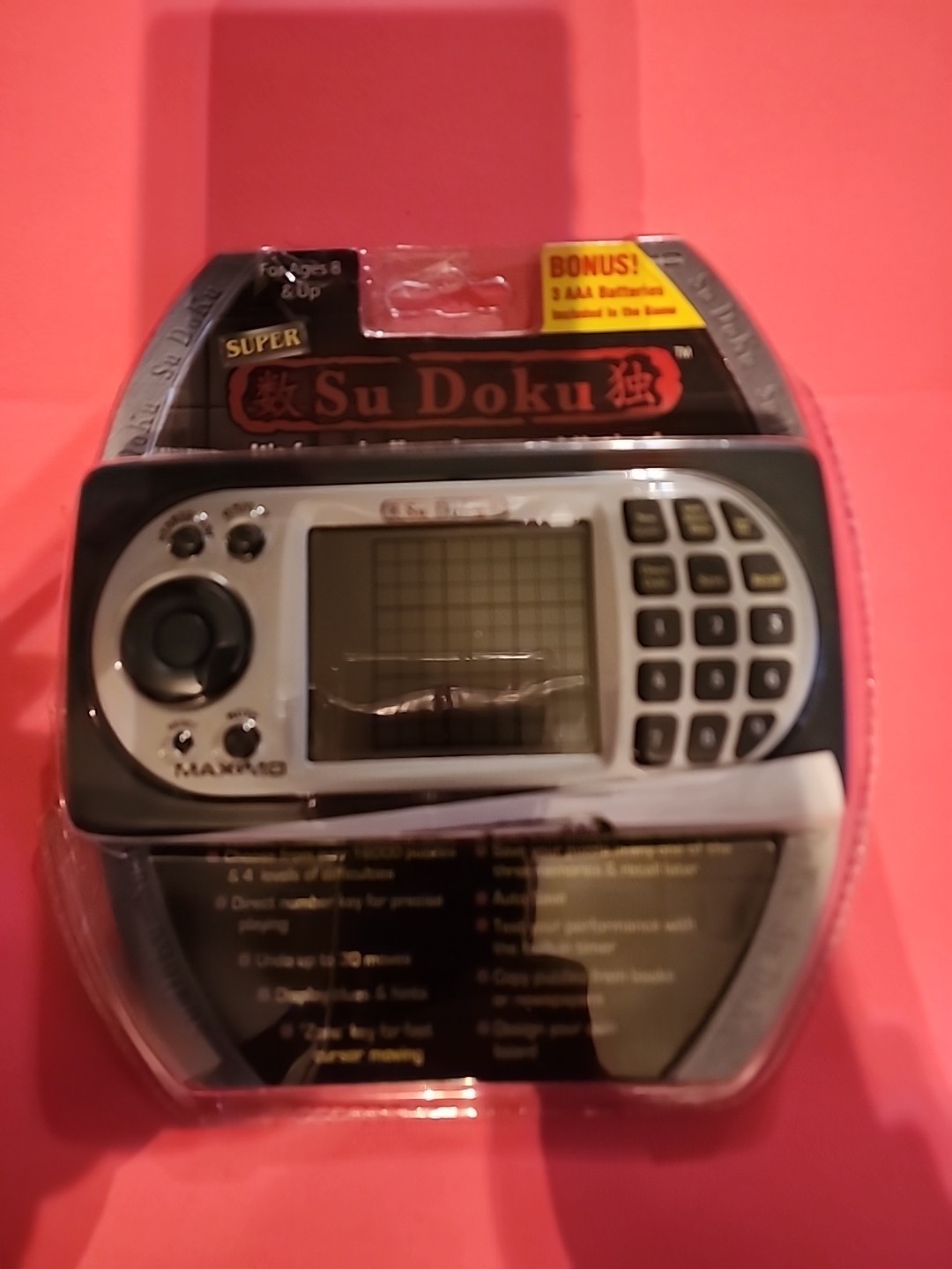 Hand Held Sudoku tested