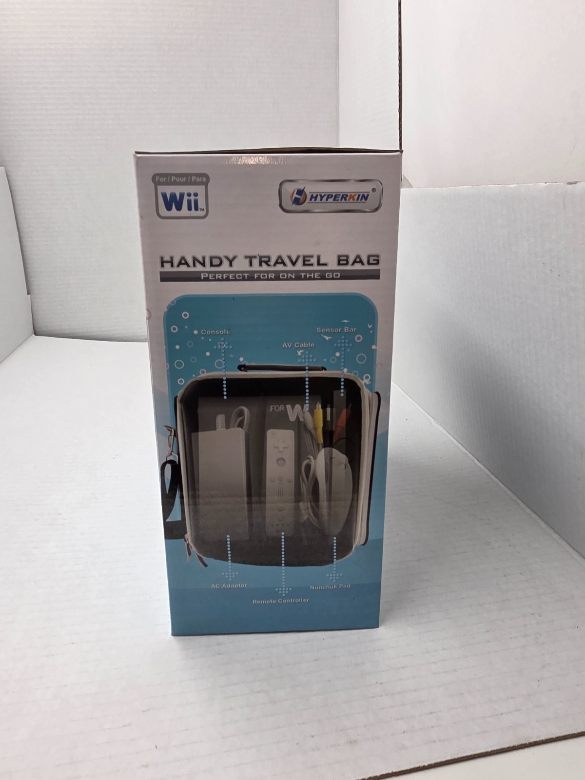 NEW Wii Travel Carry Bag Carrying Case for Console Games & Accessories #M21
