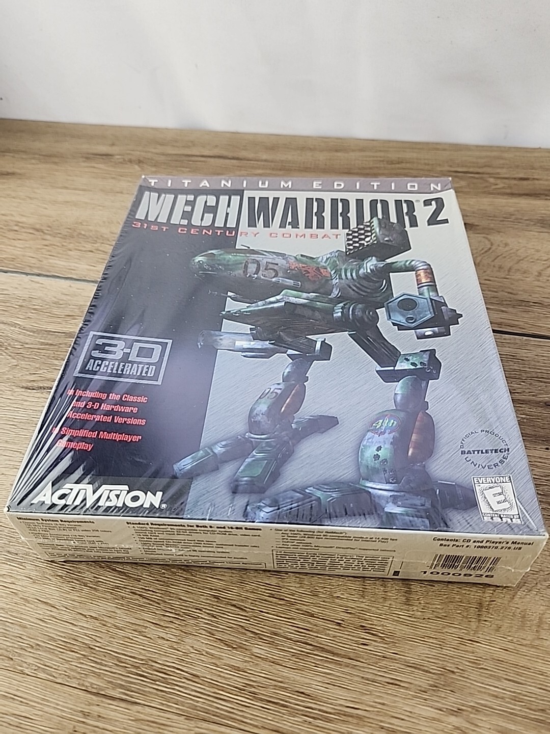 NEW & Sealed – MechWarrior 2: Titanium Edition (PC, 1998, CD-ROM) Big Box RARE