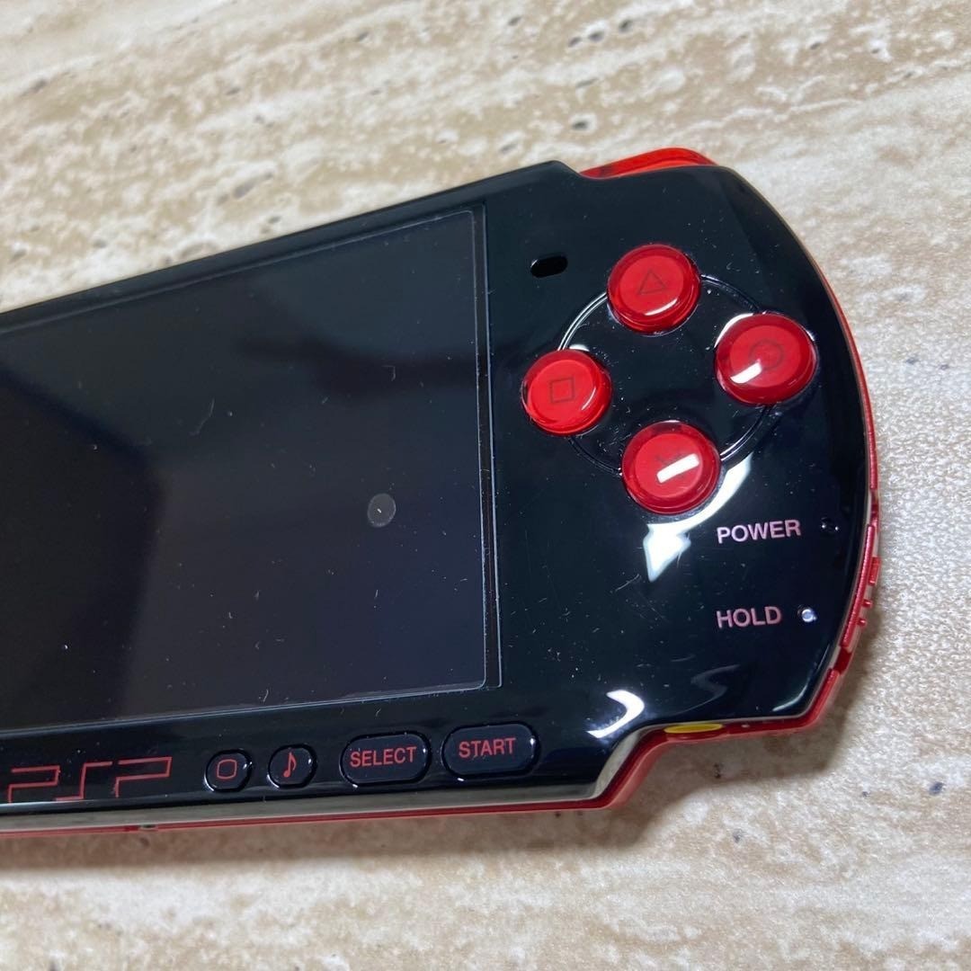 Sony PSP 3000 Value Pack Black Red Near Mint Complete 6722