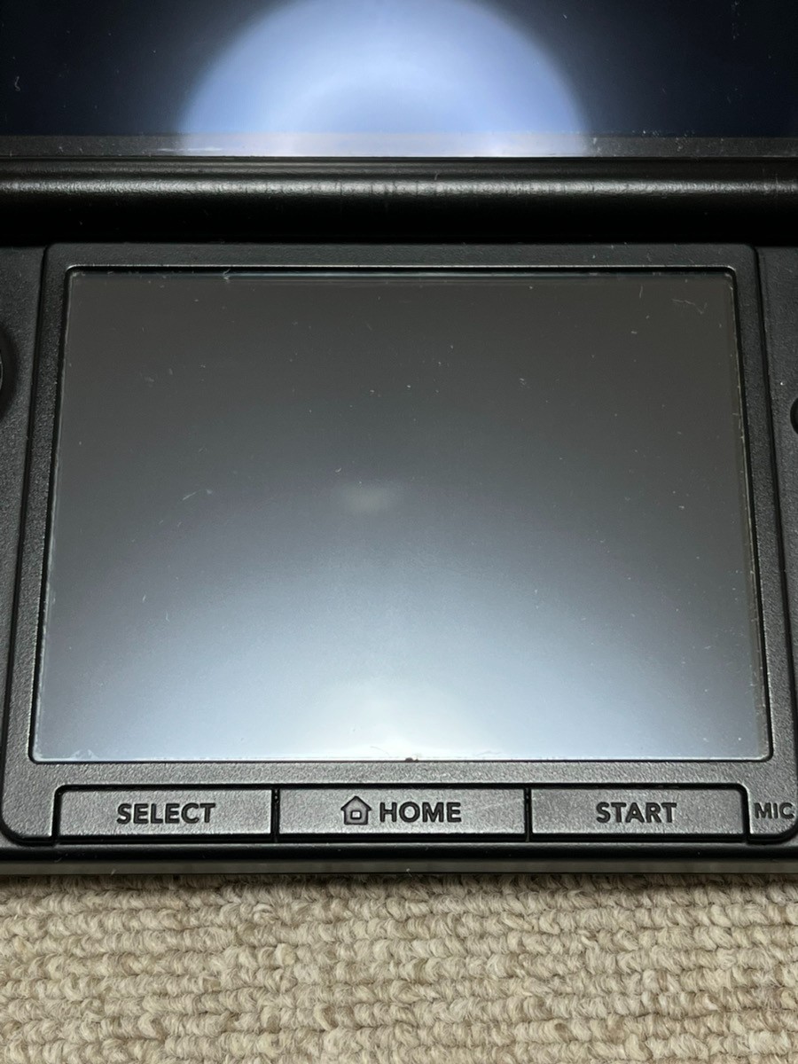 3DS LL XL silver black Japan Nintendo Console Japanese B37