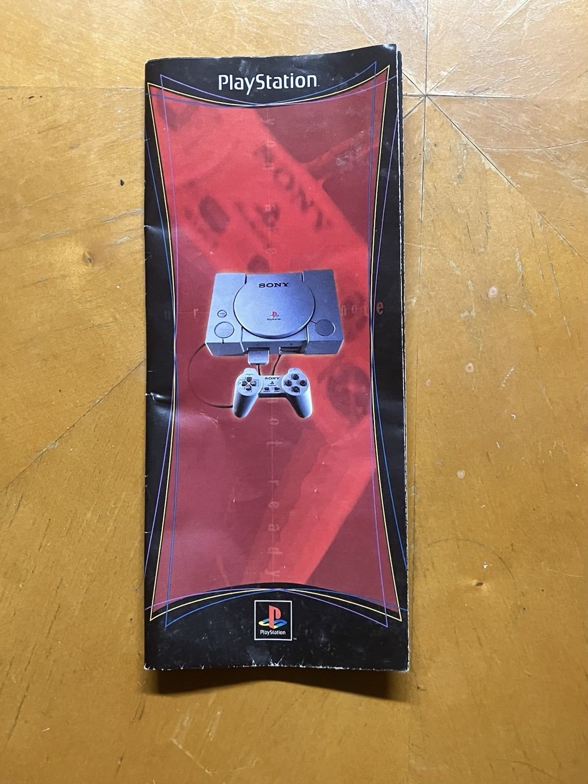 Vintage 1996 Sony PlayStation 1 PS1 Console Insert Foldout Poster Catalog UR NOT