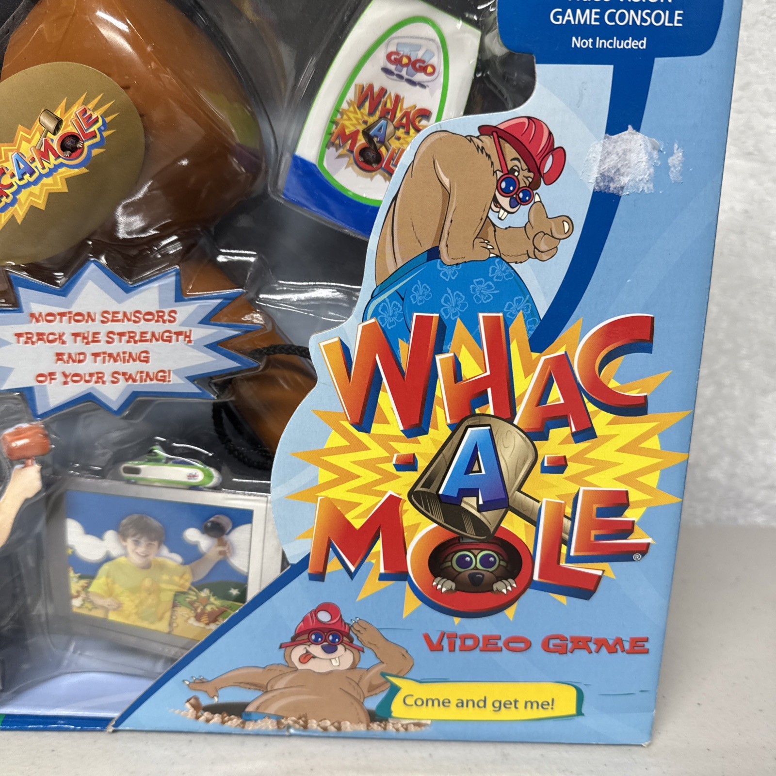 WHAC-A-MOLE GAME FOR VIDEO VISION 2005 NEW Sealed! 10 Levels New Family