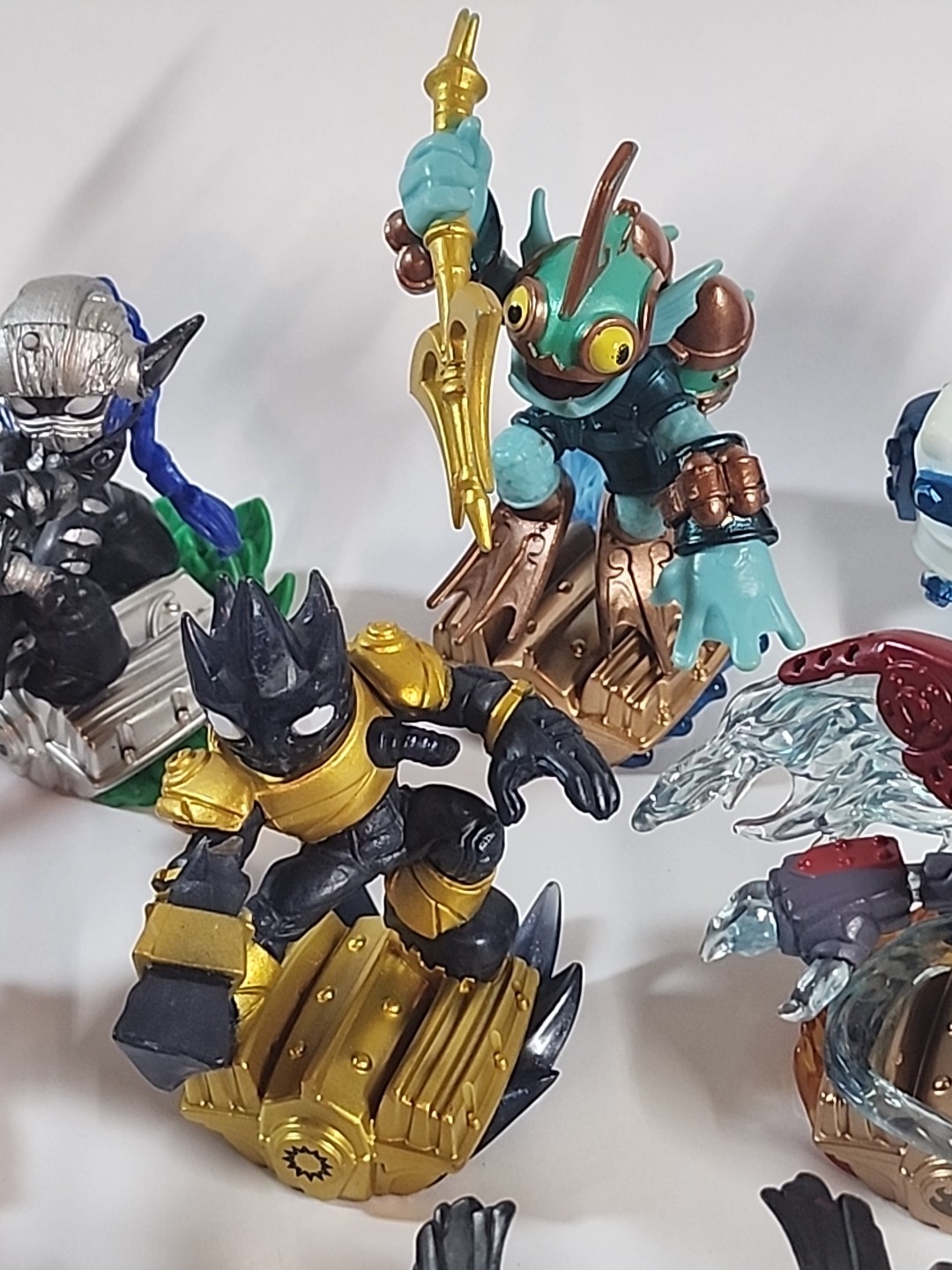 Skylanders Superchargers Lot of 18 Figures & Vehicles Splat Spitfire Astroblast