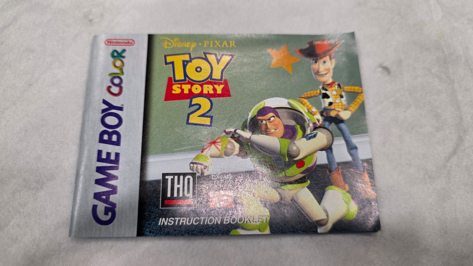 Toy Story 2 (Nintendo Game Boy Color, 1999, THQ, Disney Pixar) CIB Authentic