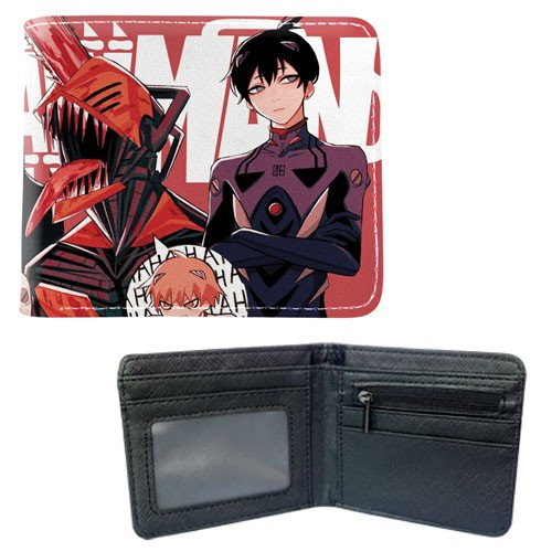 Chainsaw Man Bi-Fold Wallet – AKI HAYAKAWA New (Anime 4×5″ Credit Card Billfold)