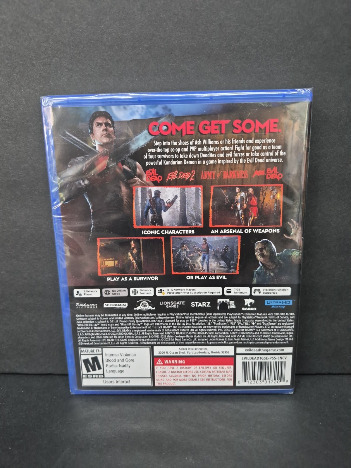 Evil Dead: The Game (PS5, 2022) Brand New Factory Sealed