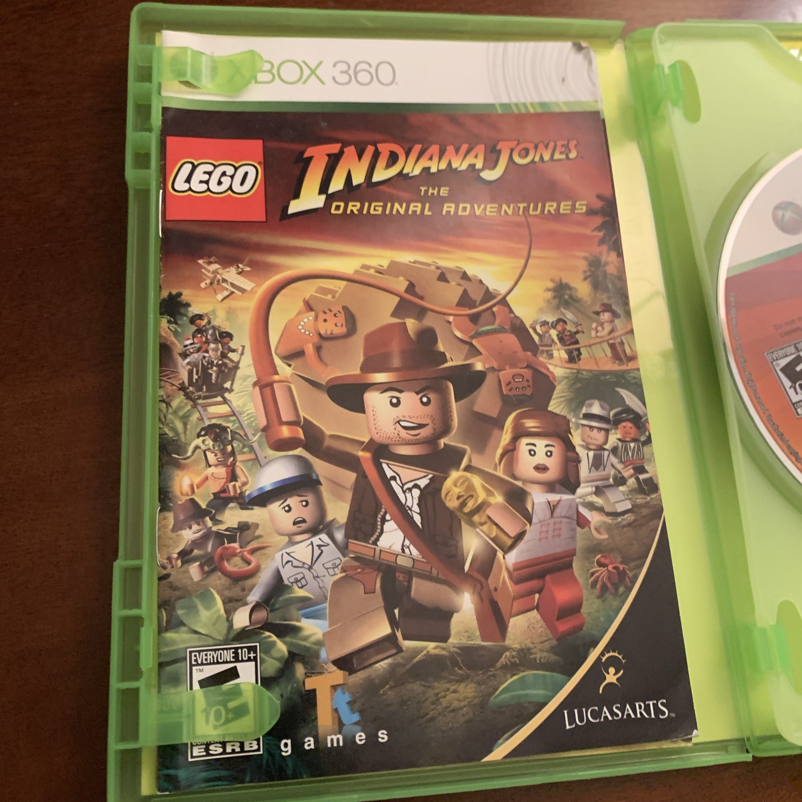 Lego Indiana Jones The Original Adventures Kung Fu Panda Complete Xbox 360