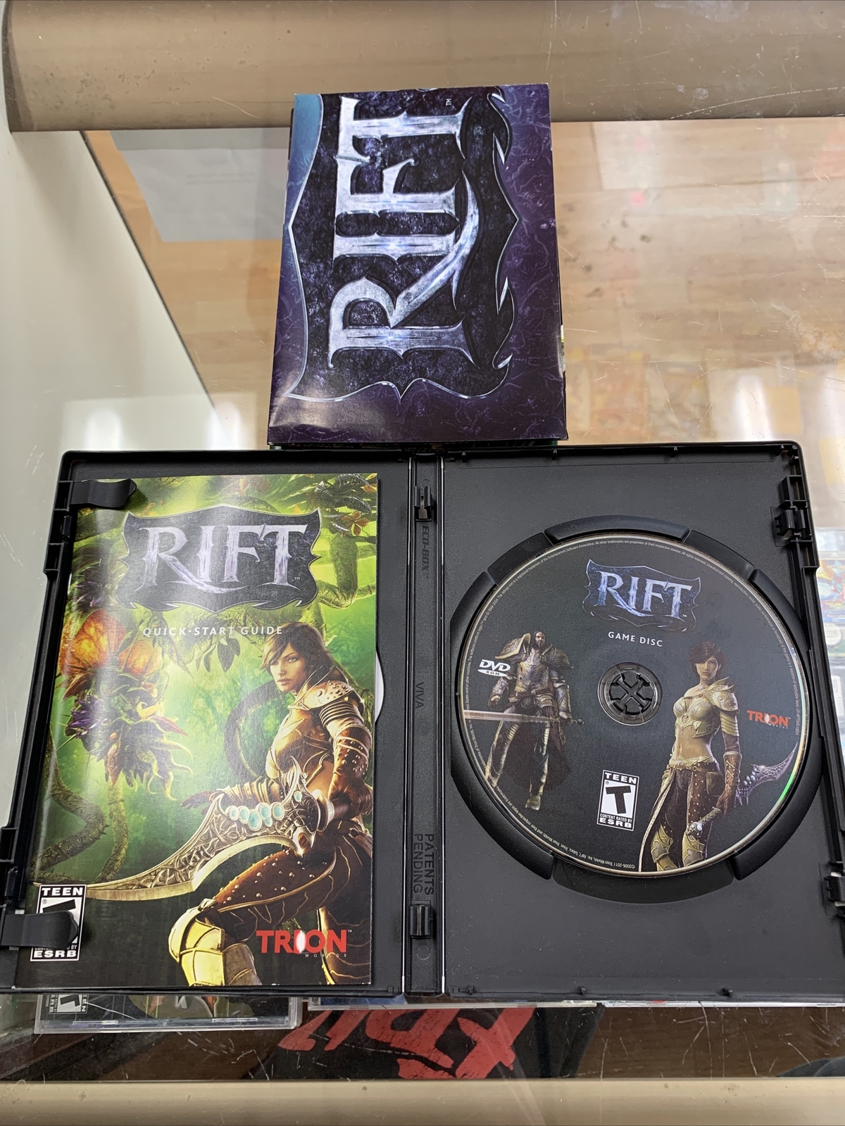 Rift | PC DVD-ROM | Video Game With Map No Cd Key