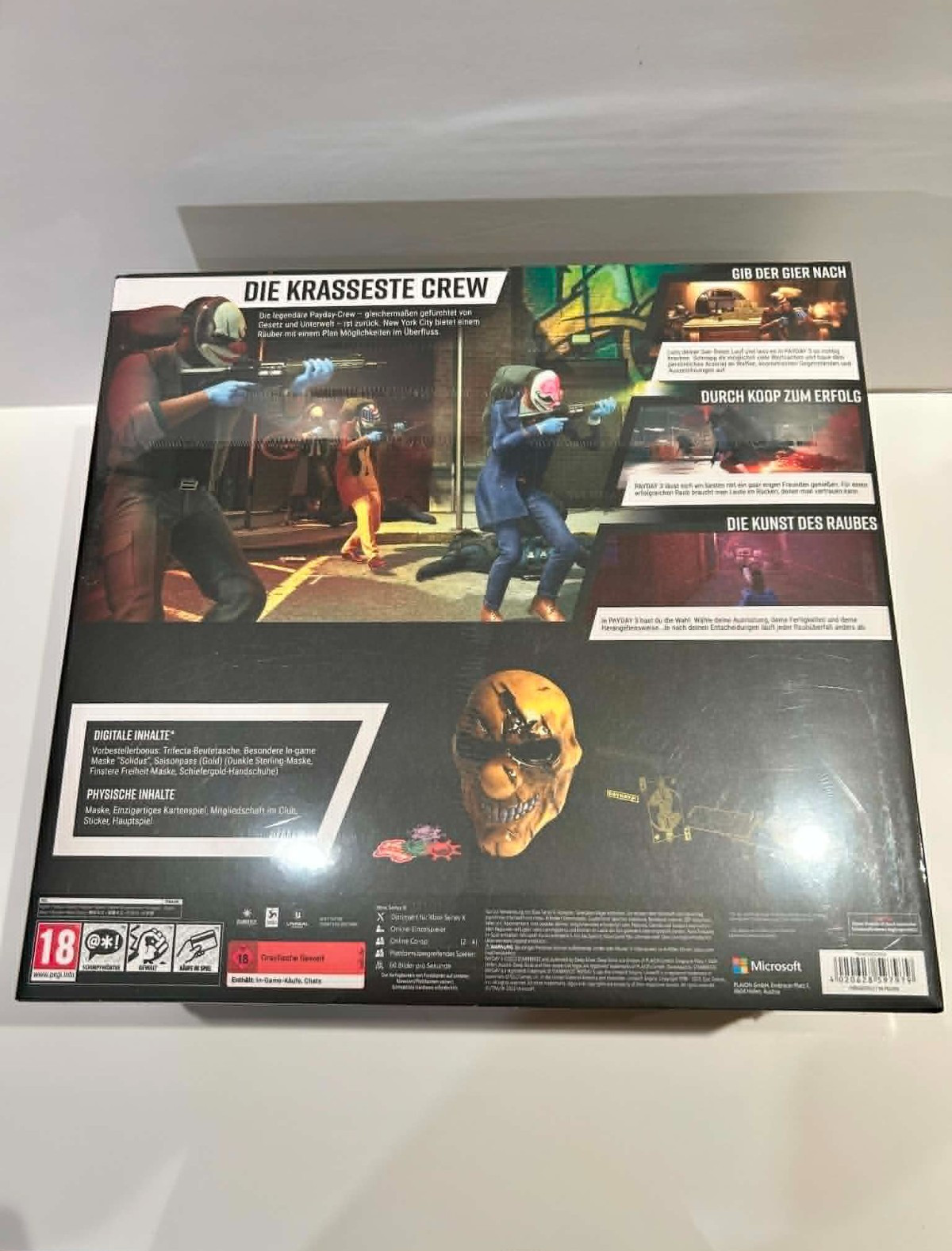 PAYDAY 3 – Collector’s Edition | Xbox Series X | PAL Region Free | New & Sealed