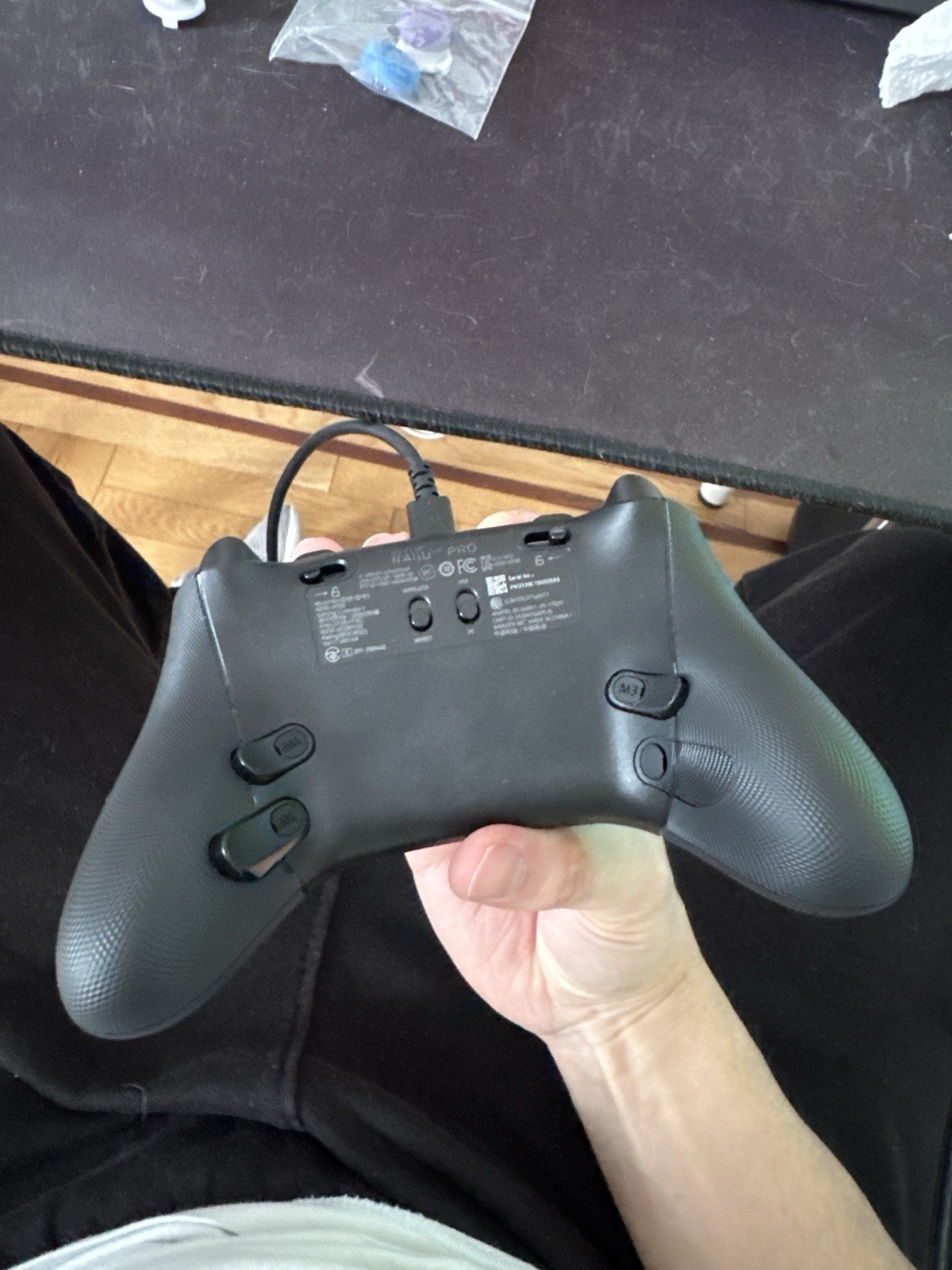 Razer Raiju Pro Wired USB-C Ergonomic Black Controller for PlayStation 5 w/ Case