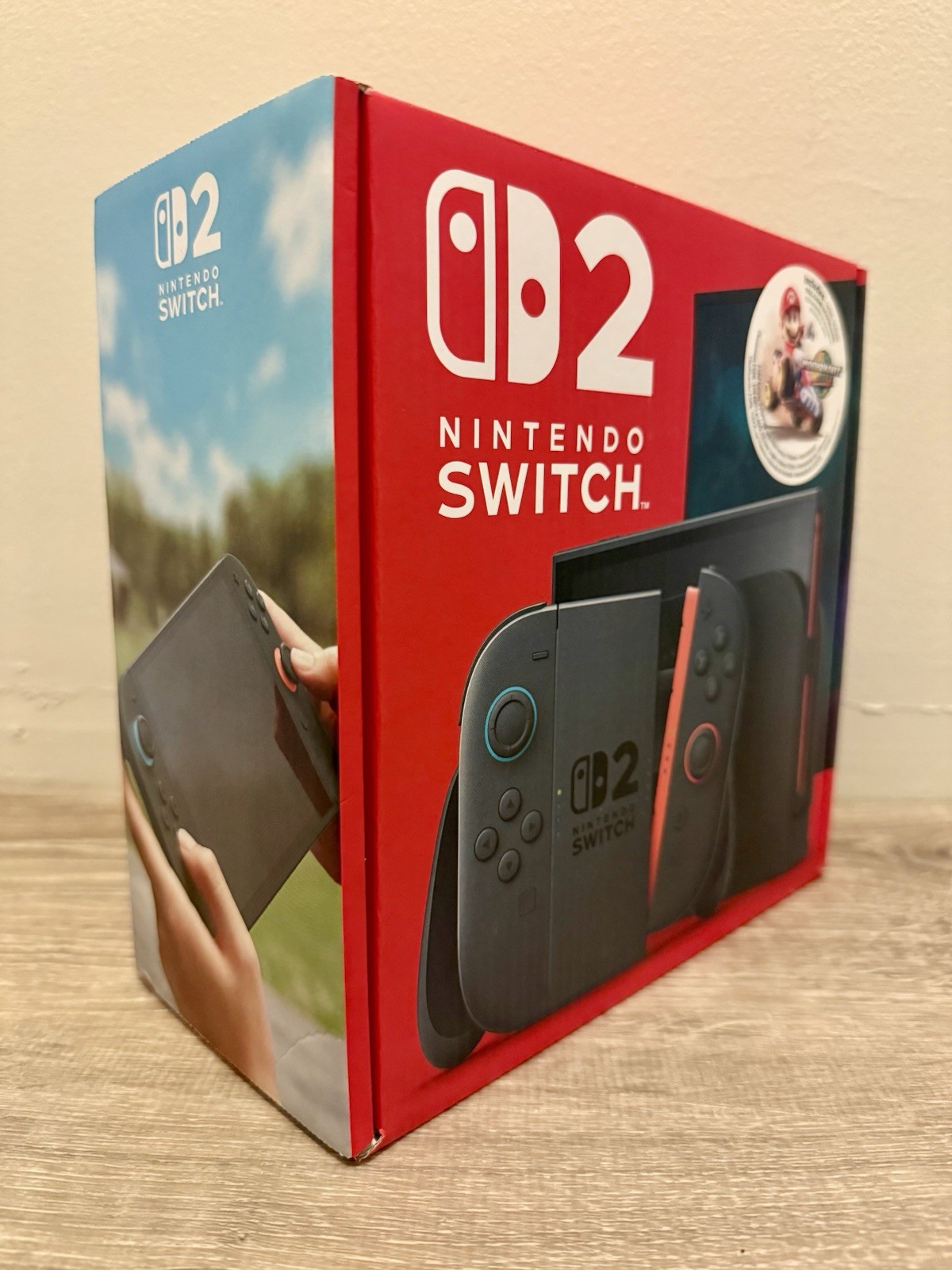 Brand New Nintendo Switch 2 + Mario Kart World Tour Bundle – Sealed