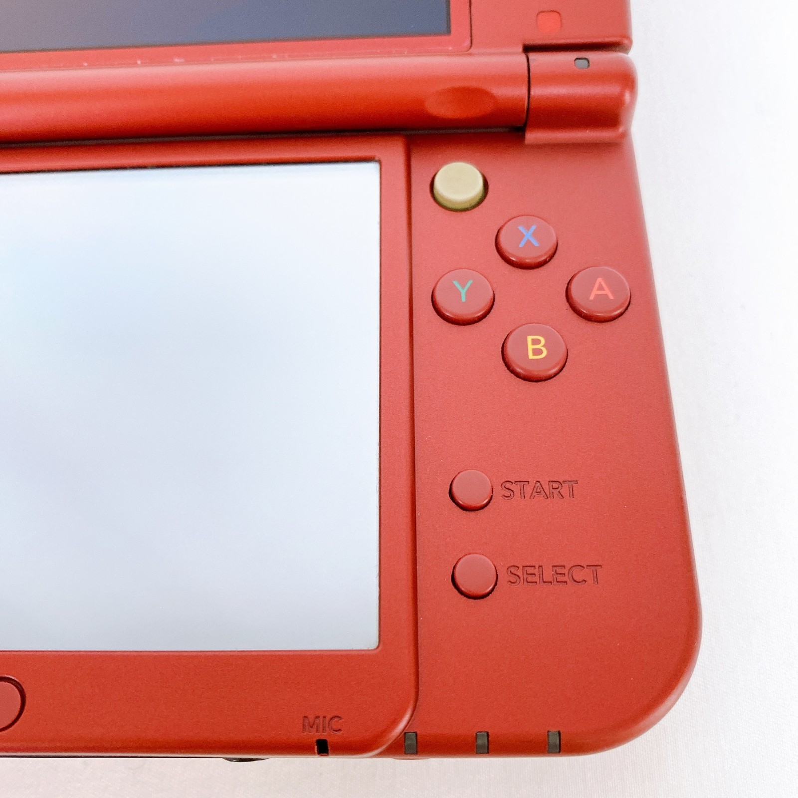 【Dual IPS】New Nintendo 3DS LL XL Metallic Red Console Japan Tested Rank S Rare
