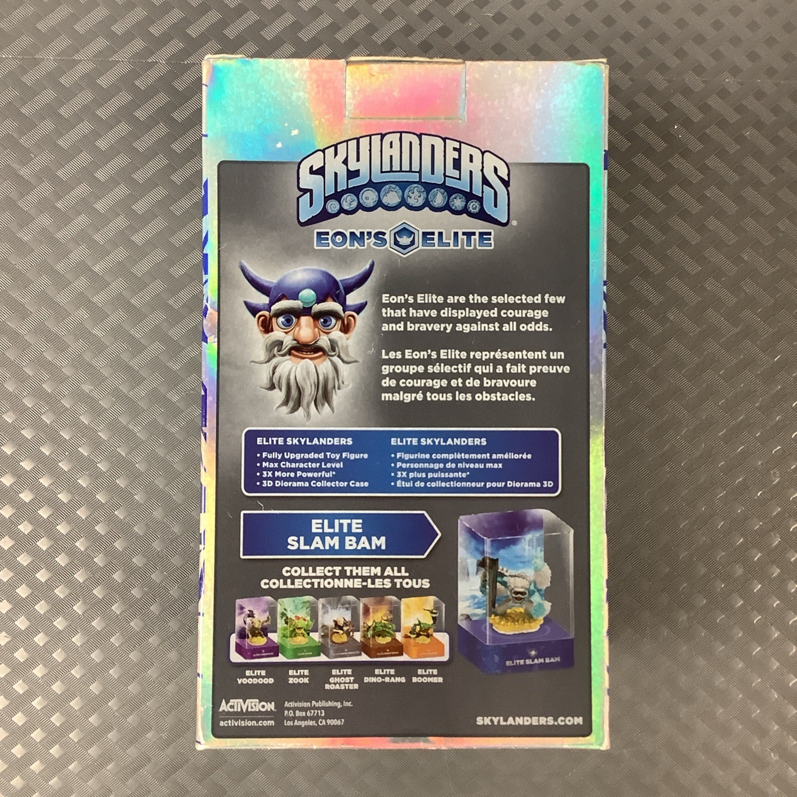 Skylanders Eon’s Elite – Elite Slam Bam Figure Activision! Authentic! Open Box!