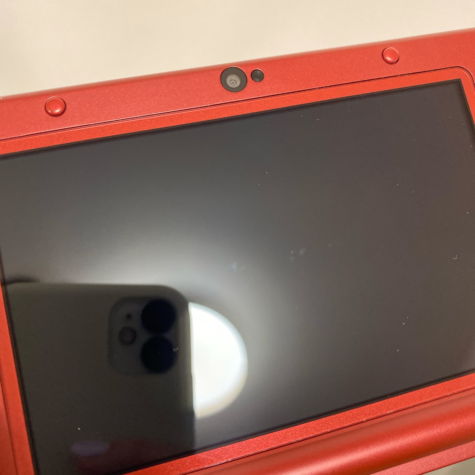 【Dual IPS】New Nintendo 3DS LL XL Metallic Red Console Japan Tested Rank S Rare