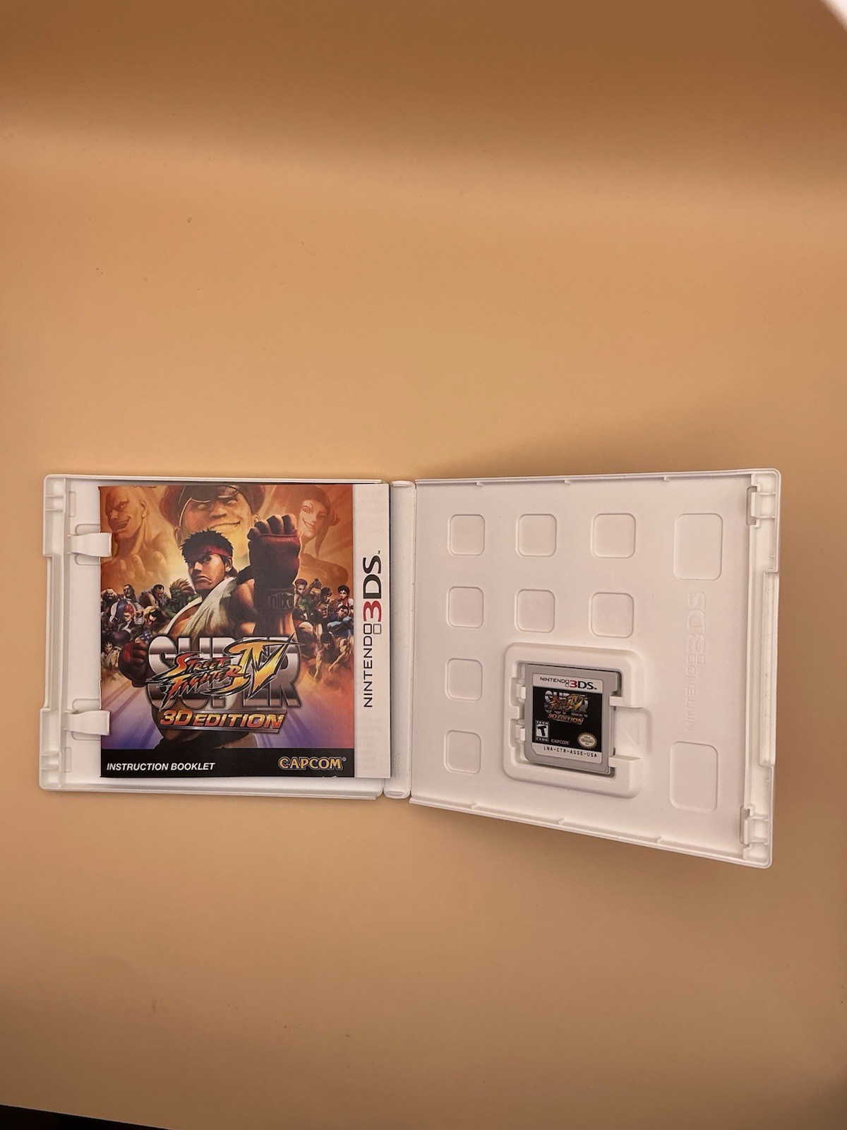 Super Street Fighter IV 3D Edition, Nintendo 3DS CIB UNTESTED