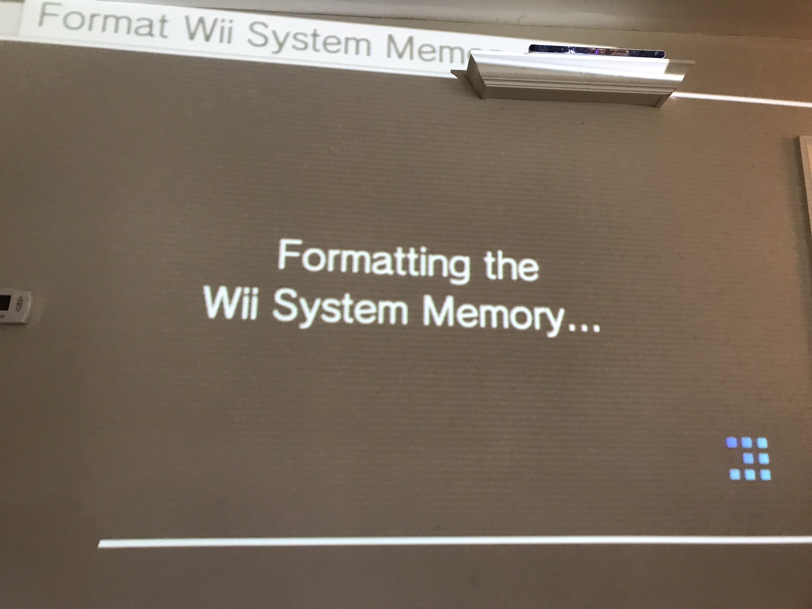 Original Nintendo Wii Game System With Power Supply AV Cable Sensor Bar Works