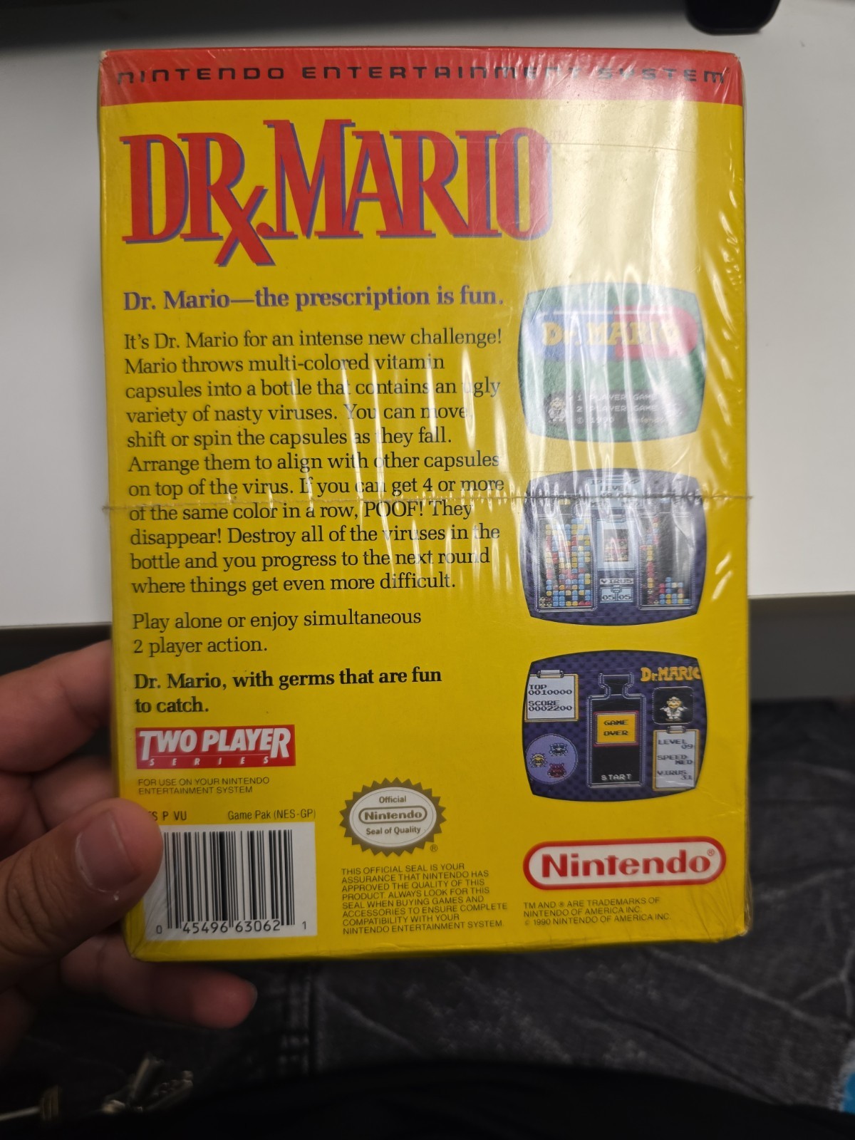 Dr. Mario (Nintendo NES, 1990)