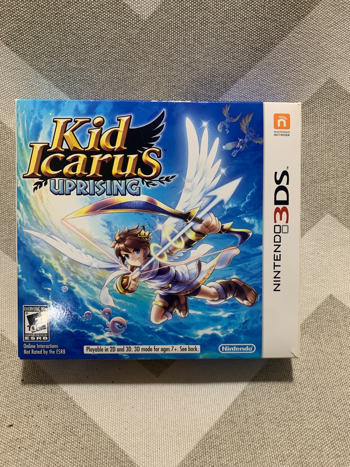 Kid Icarus Uprising Nintendo 3DS Big Box CIB Sealed AR Cards NO 3DS Stand