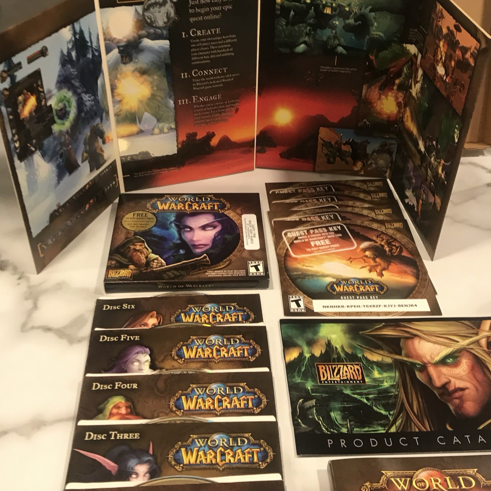 Warcraft Video Game BULK Lot Game Manuals Strategy Guides & More