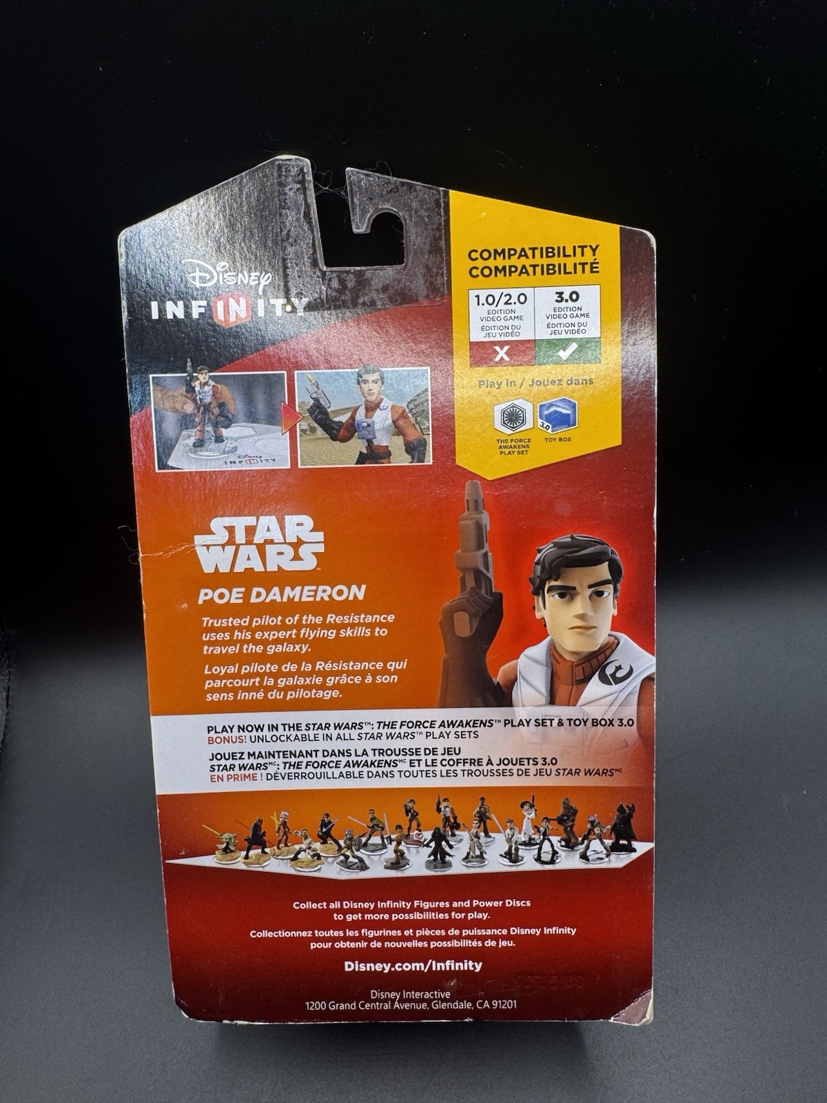 DISNEY INFINITY 3.0 Edition Star Wars Poe Dameron Figure