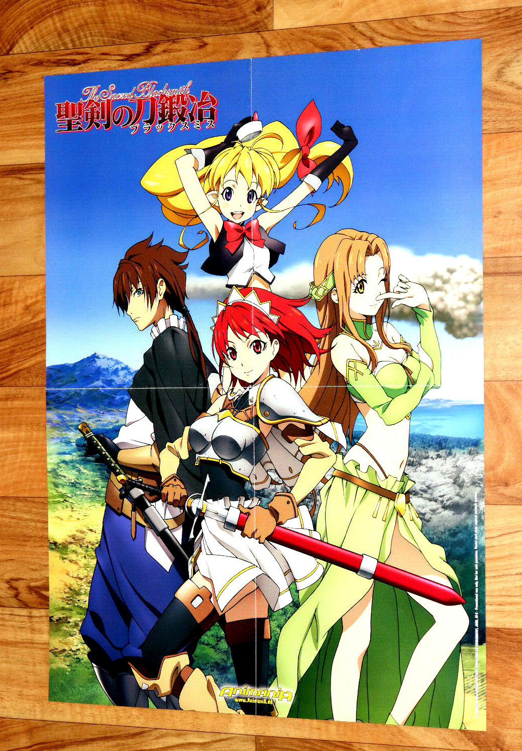 Halo Legends / The Sacred Blacksmith Very Rare Manga Anime Rare Promo Poster