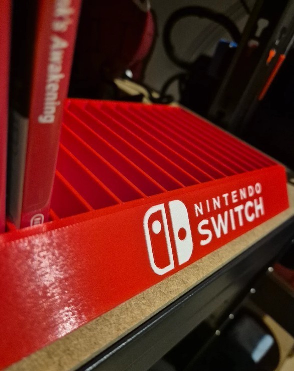 Nintendo Switch / Nintendo Switch 2 Game Case Holder – Fits Up To 16 Games