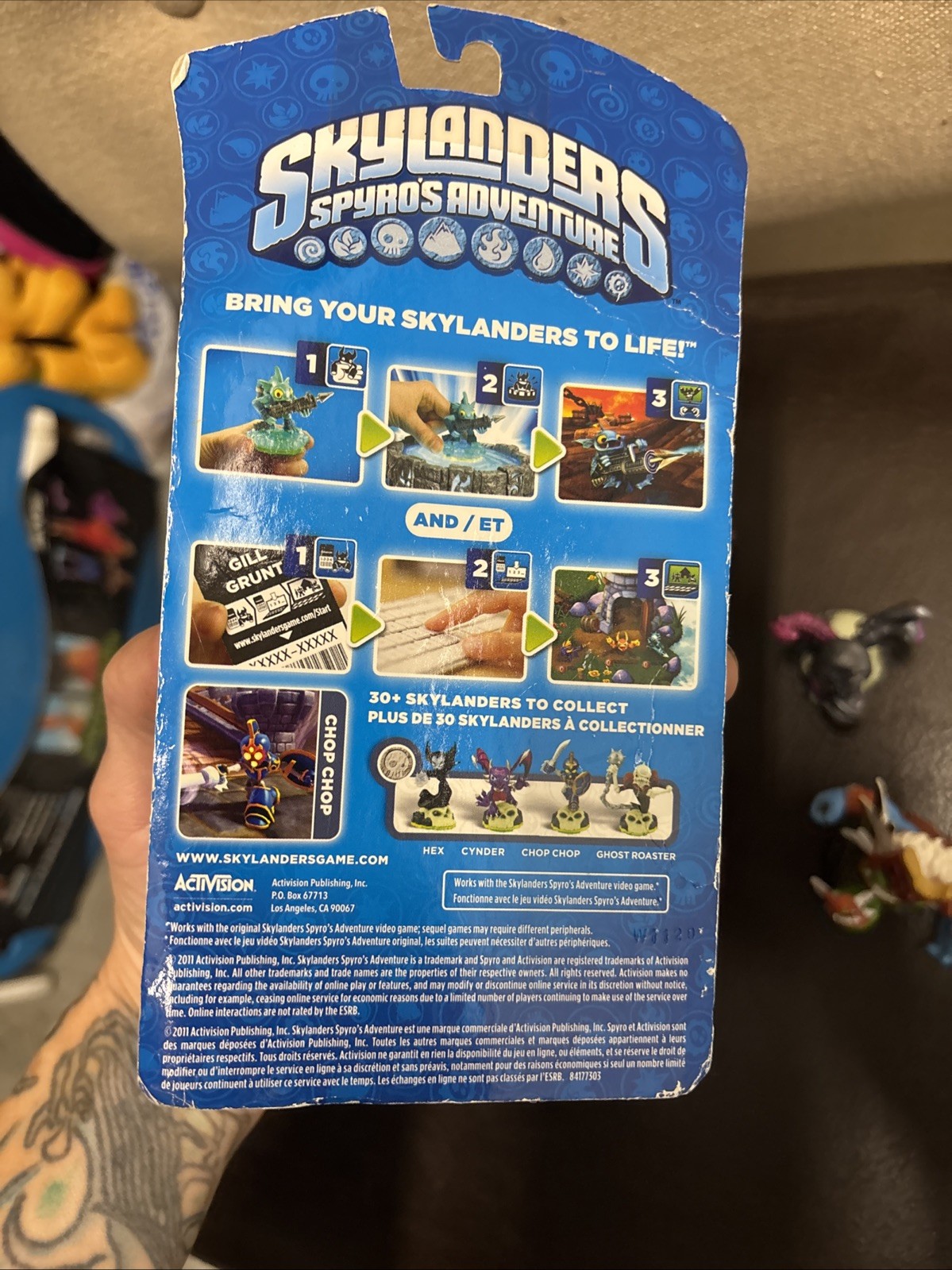Skylanders Swap Force Lot Head Rush Scorp Rip Tide Chop Chop & More 2013