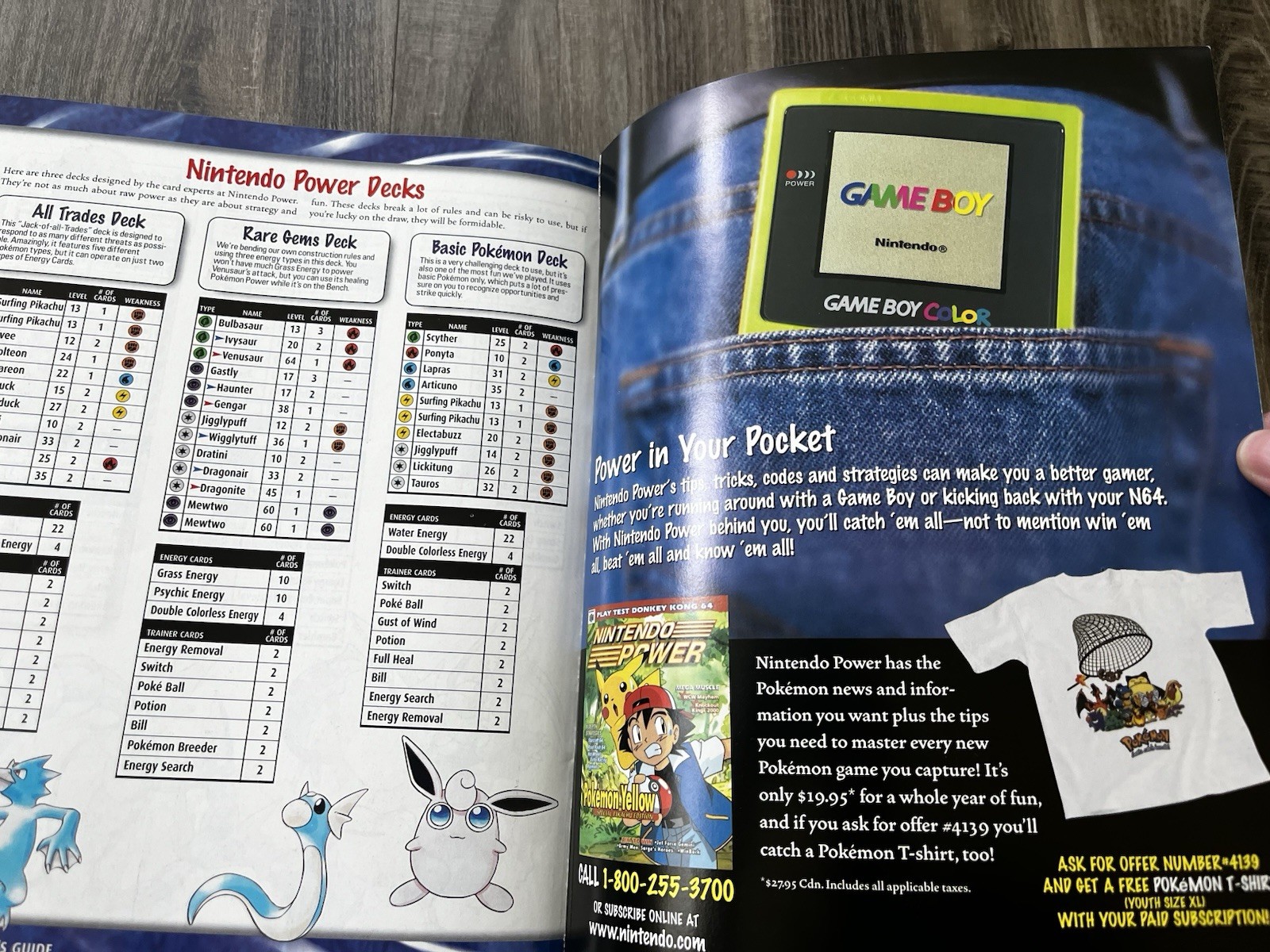 Pokémon Trading Card Game for Game Boy Official Strategy Guide – No Promo Card