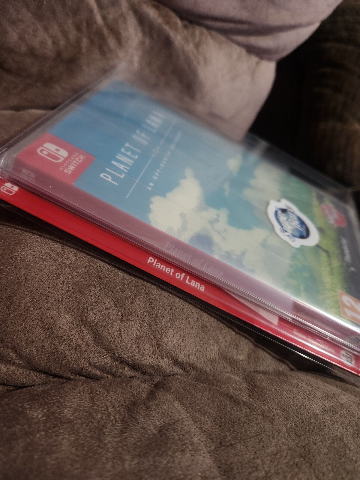 PLANET OF LANA Nintendo Switch Super Rare Games Club Slipcover Club Gold Card