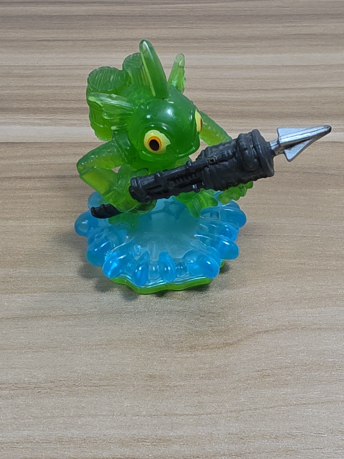 Clear Green Gill Grunt Skylanders Spyros Adventure Imaginators