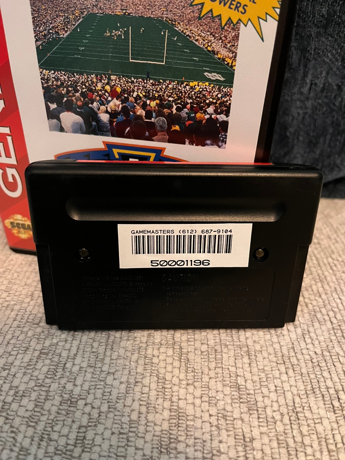College Football’s National Championship (Sega Genesis, 1995) CIB Tested!