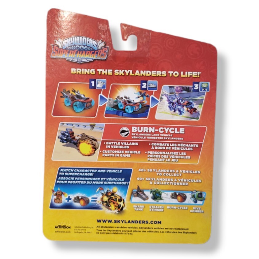 Skylanders Superchargers BURN-CYCLE Land Vehicle Pack Brand New In Package NIP
