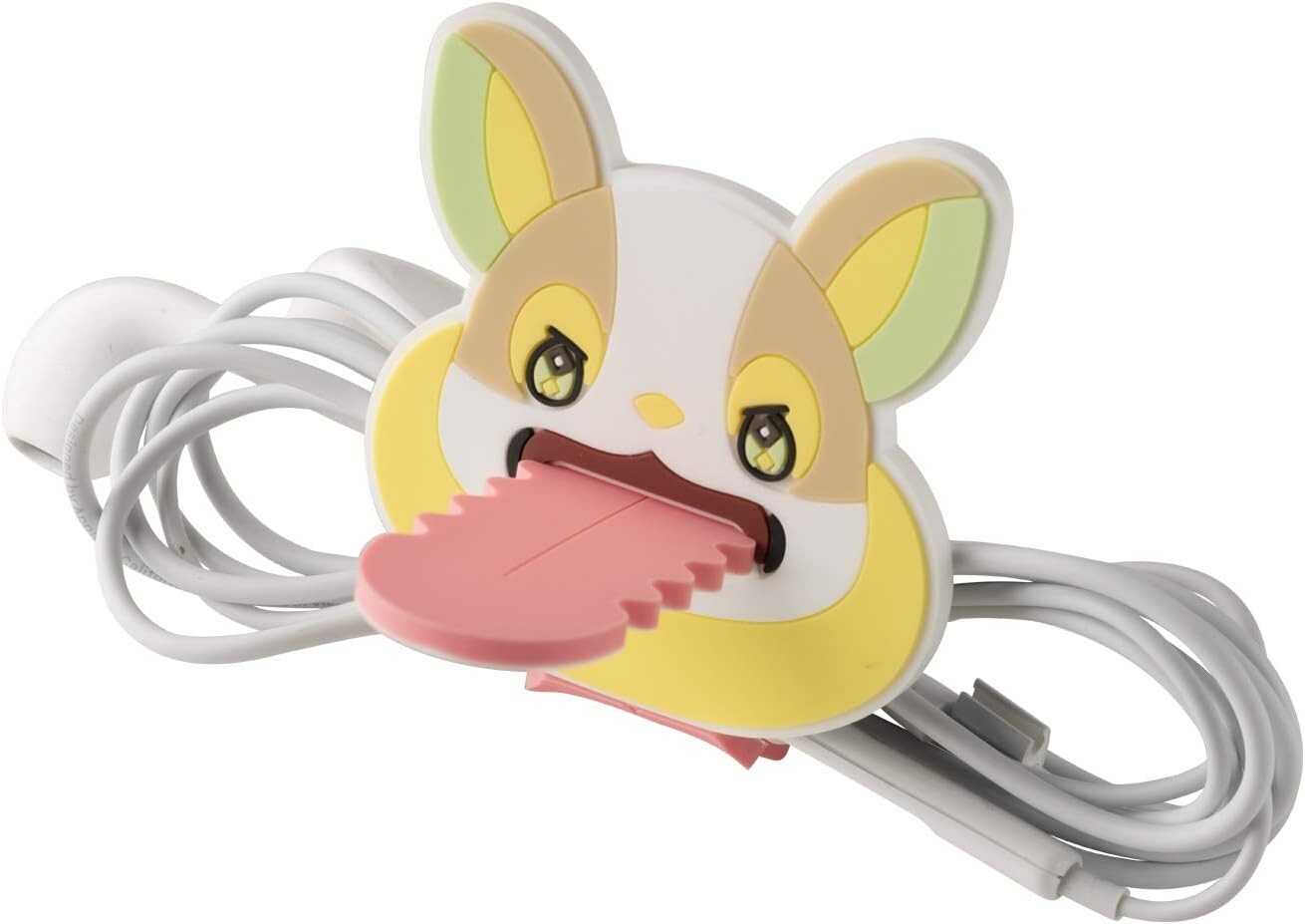 Pokemon Center Japan 2020 Pokémon Berobe~! Yamper Pikachu Cord Holder 4.4-4.6in
