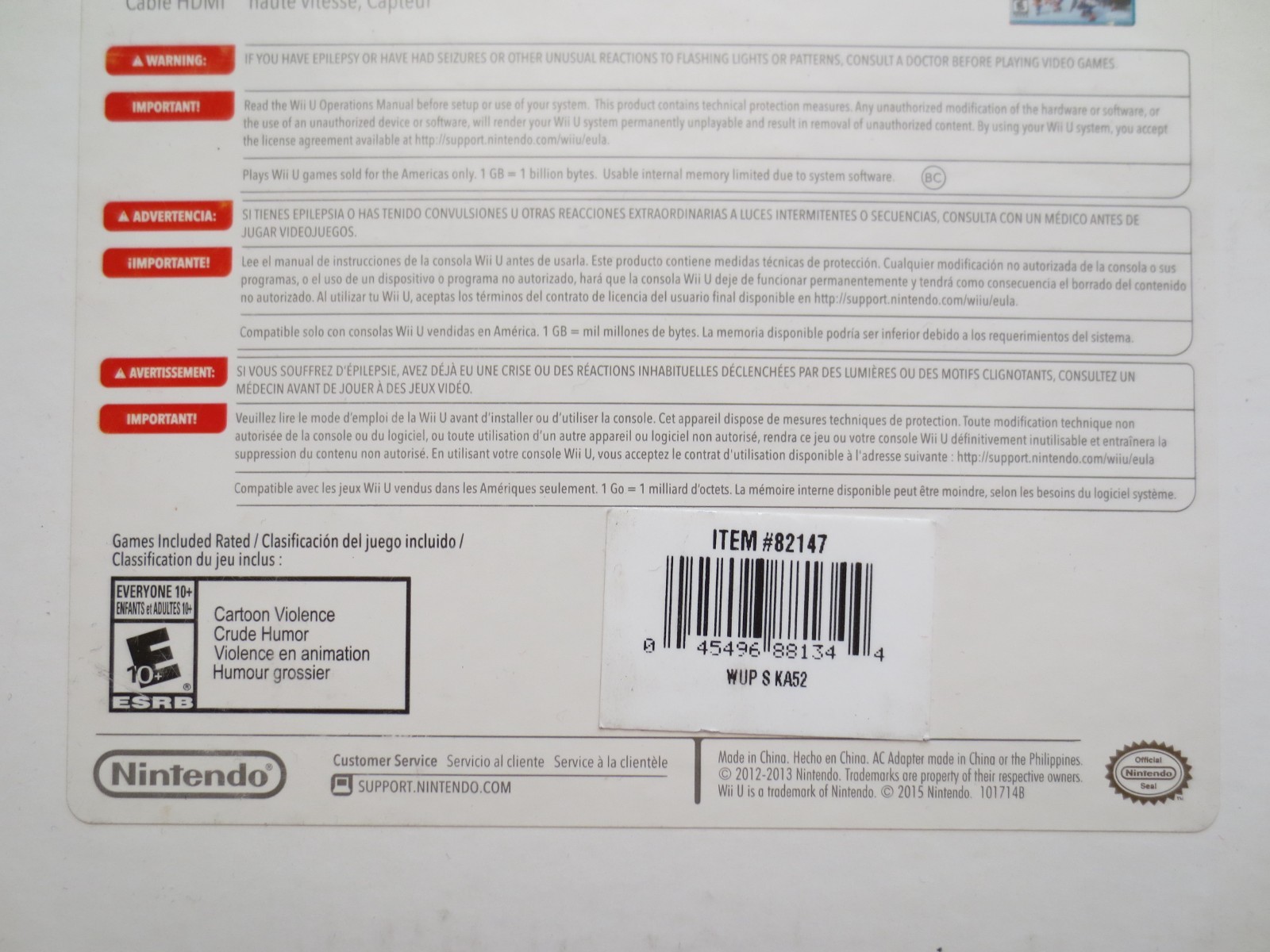 Nintendo Wii U Console 32gb Black Sealed In Box – Never Opened