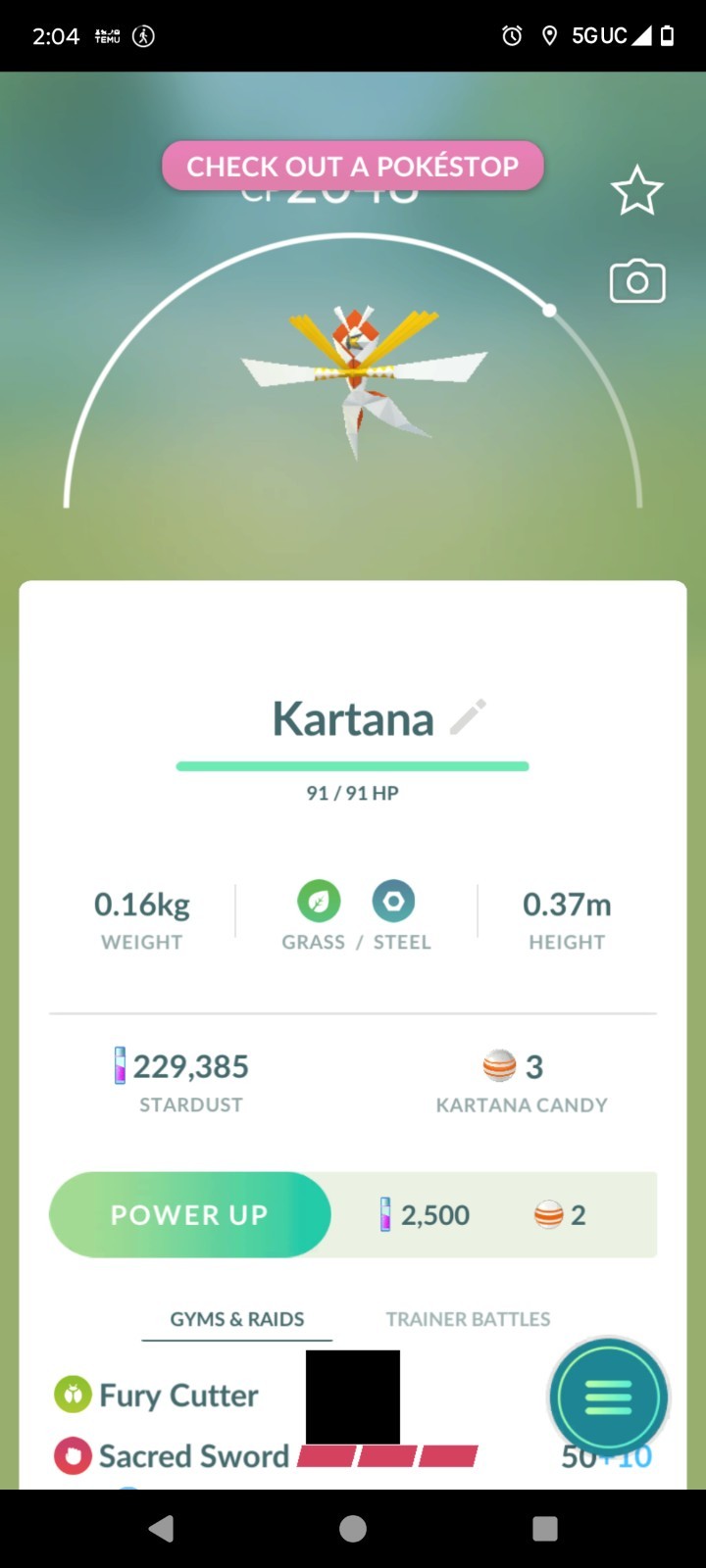 Niantic Pokémon GO Android Legendary Pokémon Account/Screenshots Bundle