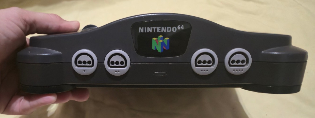 Nintendo 64 N64 Console NUS-001 (USA) Bundle w/ Controller And Cables TESTED