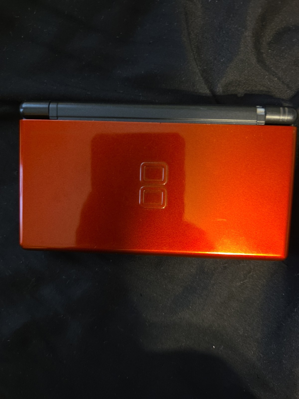 Nintendo DS Lite Handheld System Red/Black Tested Working With Stylus & Gba