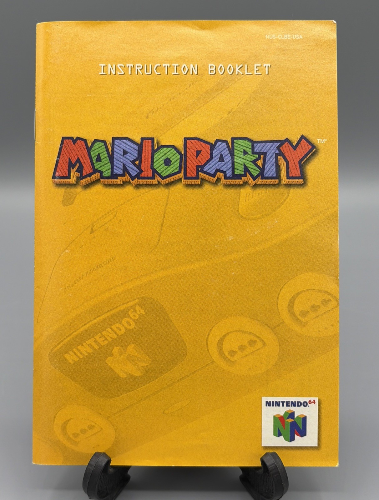 Mario Party 1 (Nintendo 64 N64) – CIB Complete W/ Manual & Cart Tray Tested✅
